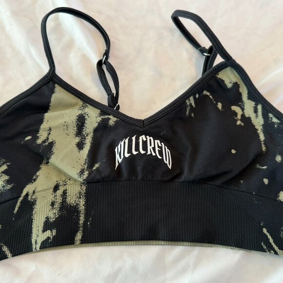 Women's KillCrew Splattered Paint Sports Bra - Picture 1 of 3
